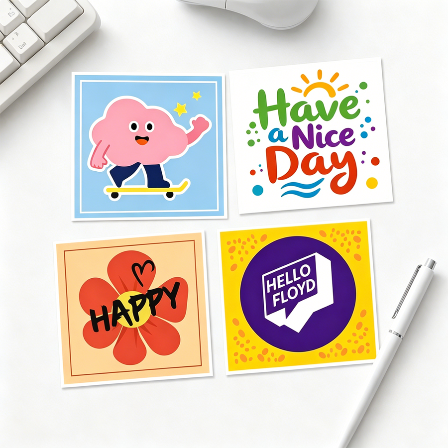 Square Stickers