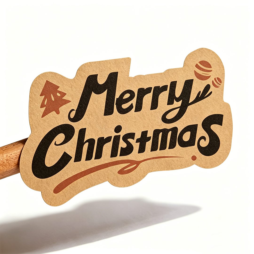 Kraft Paper Stickers