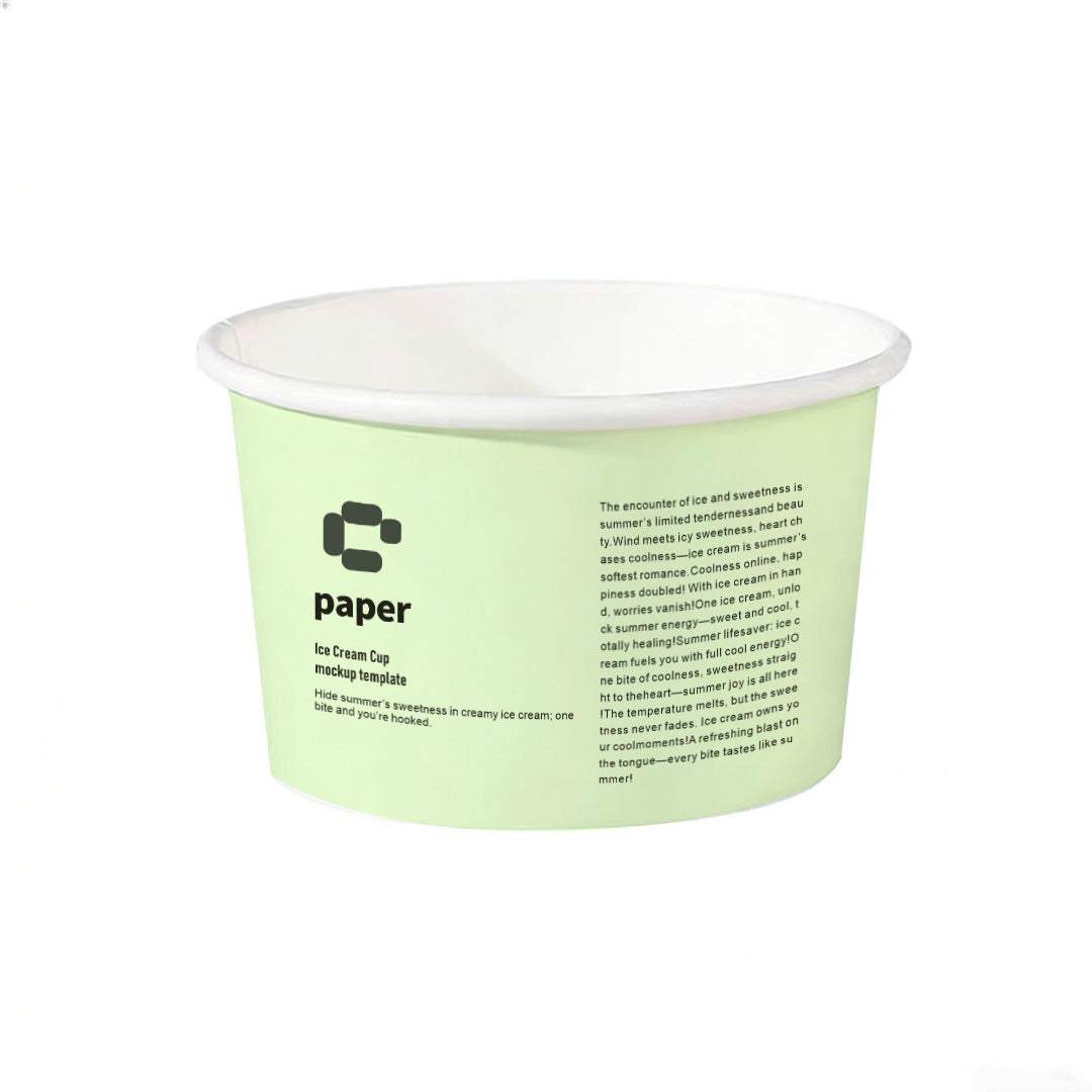 Ice Cream Paper Bowl
