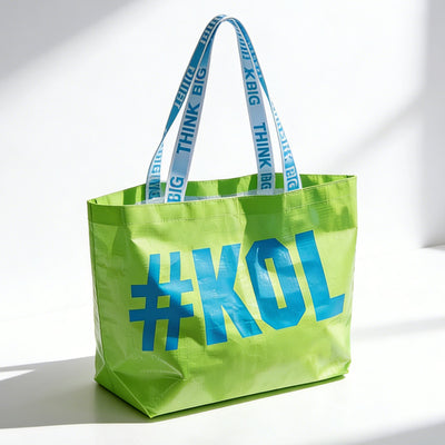 Cultural And Creative Woven Tote Bag for Exhibitions