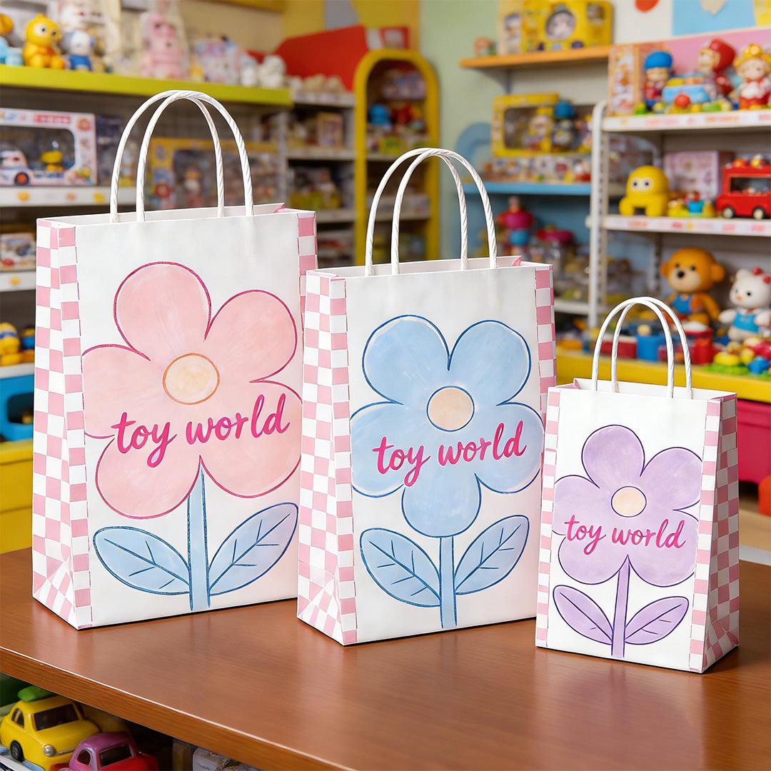 Four-Side Printed Shopping Bag
