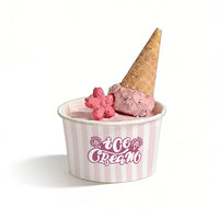 3oz Custom Recyclable Ice Cream And Yogurt Cups