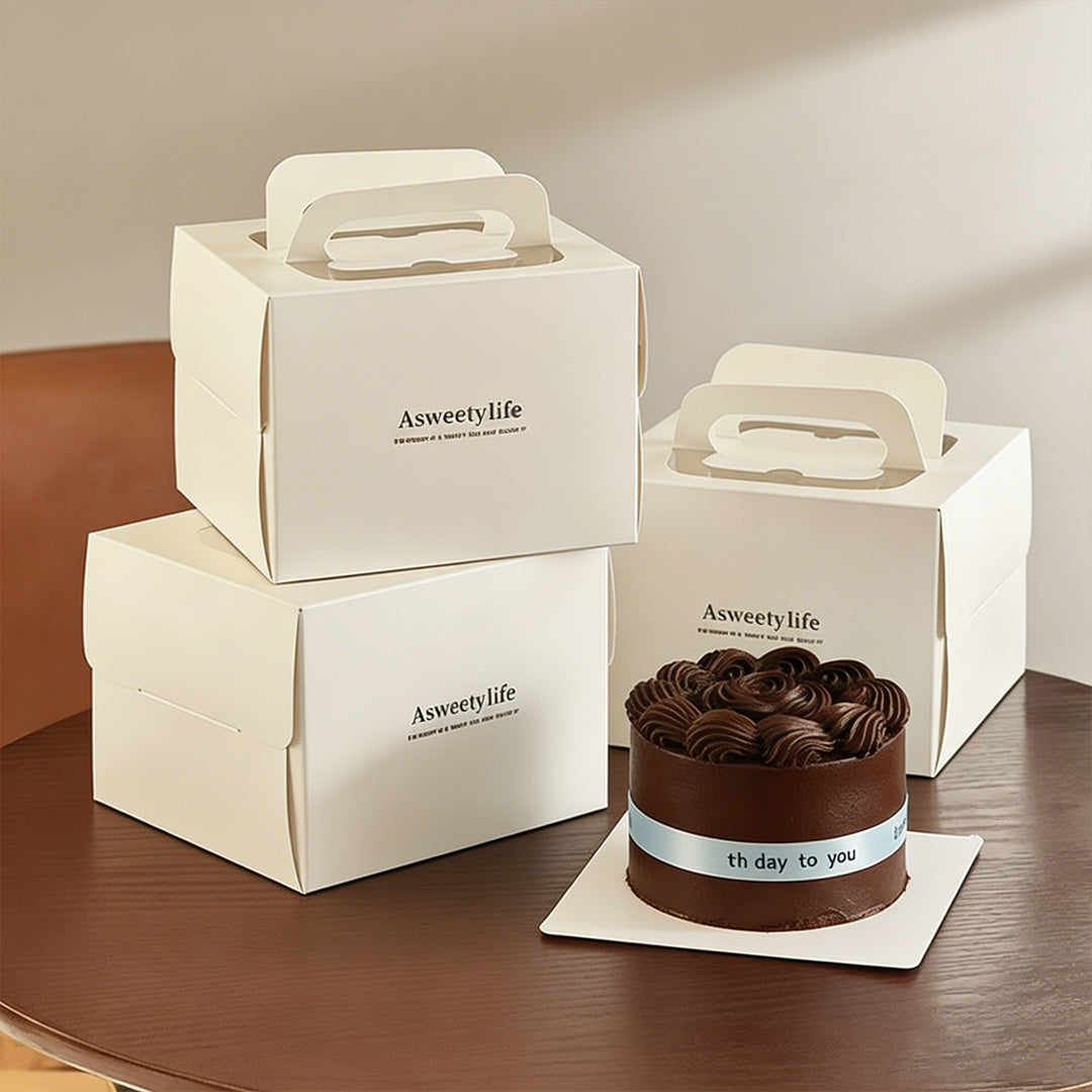 Handheld Cake Takeout Box