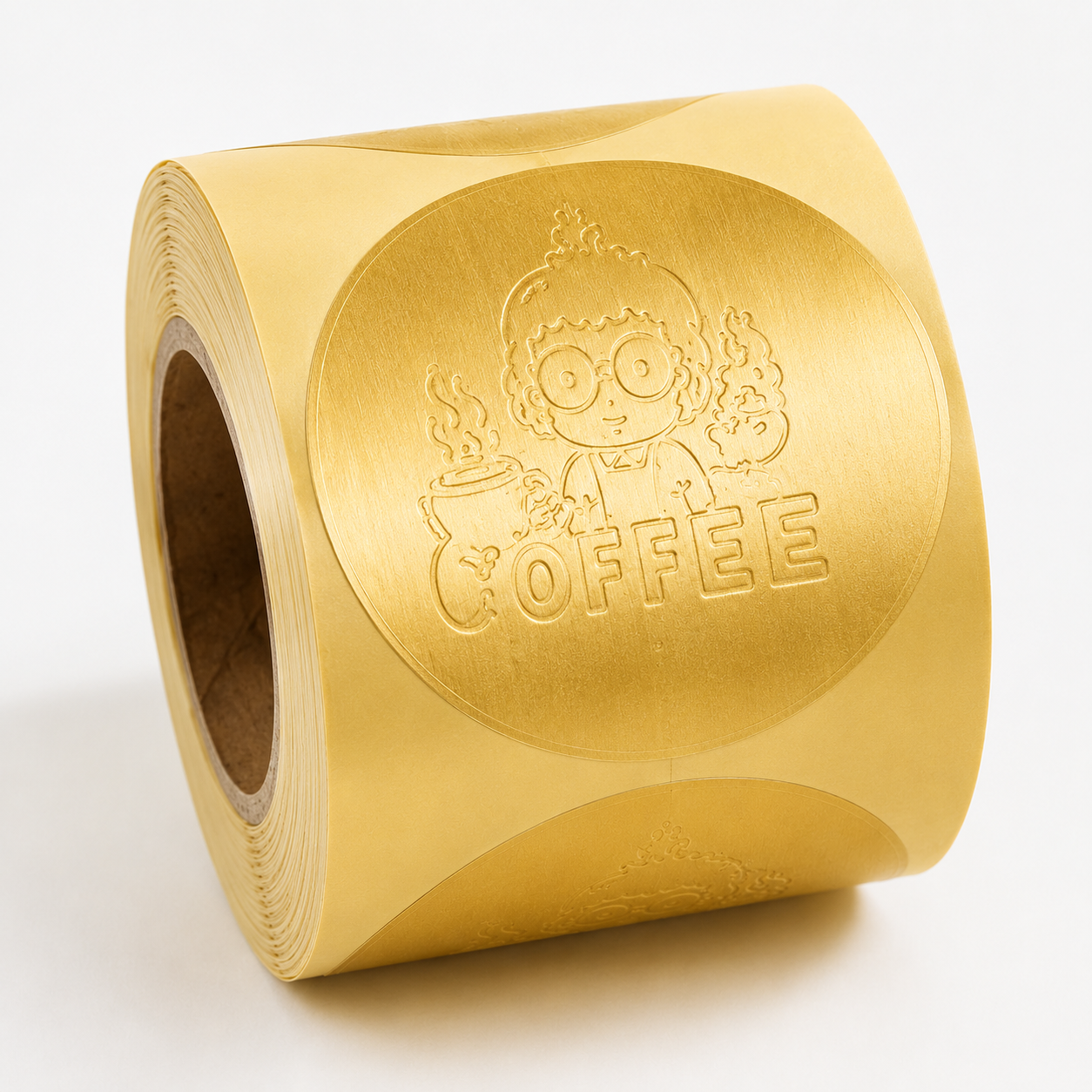 Embossed Foil Labels