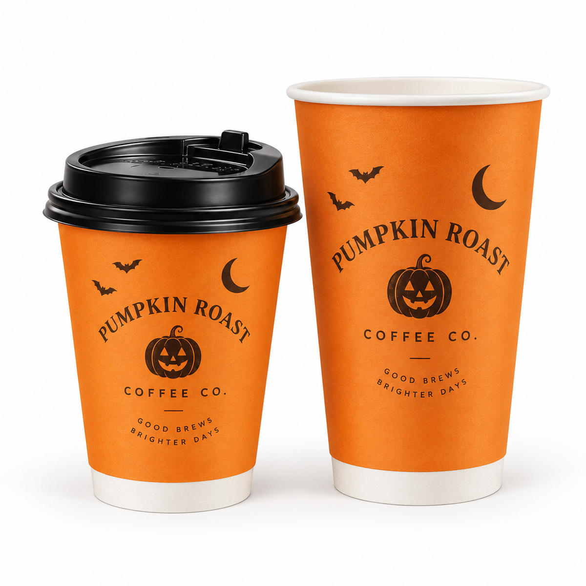 Custom Double Wall Paper Coffee Cups