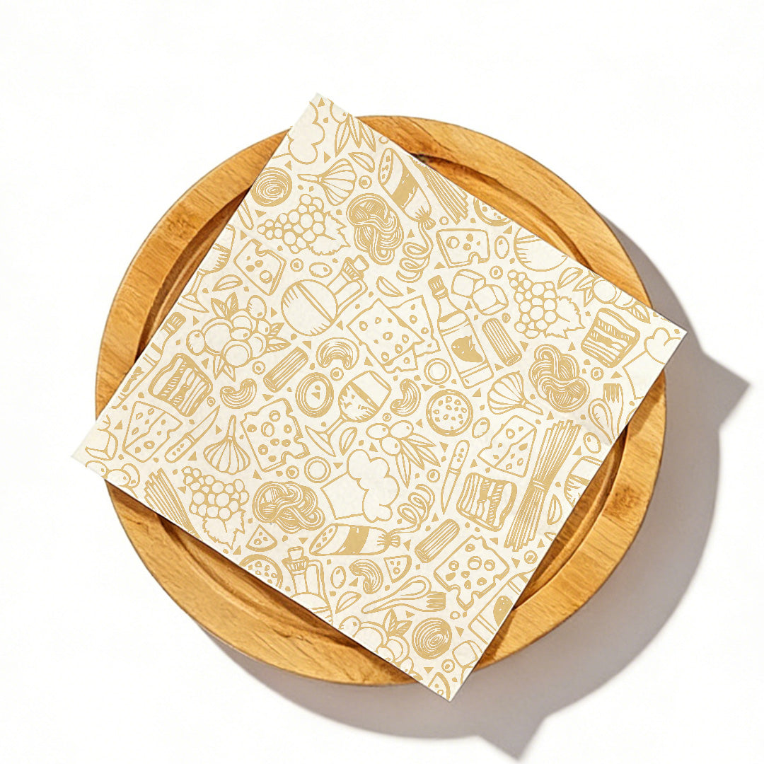Custom Grease Resistant Food Wrapping Paper