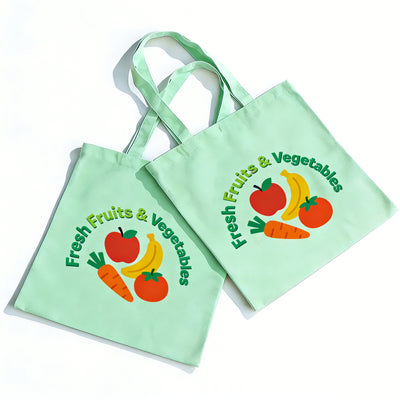 Colorful Canvas Tote Bag