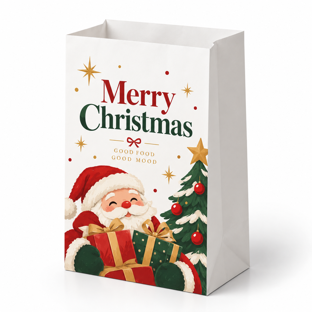 Custom Christmas Paper Bags