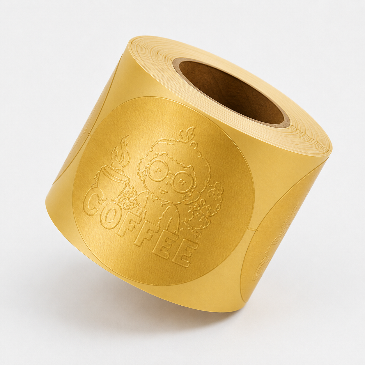 Embossed Foil Labels