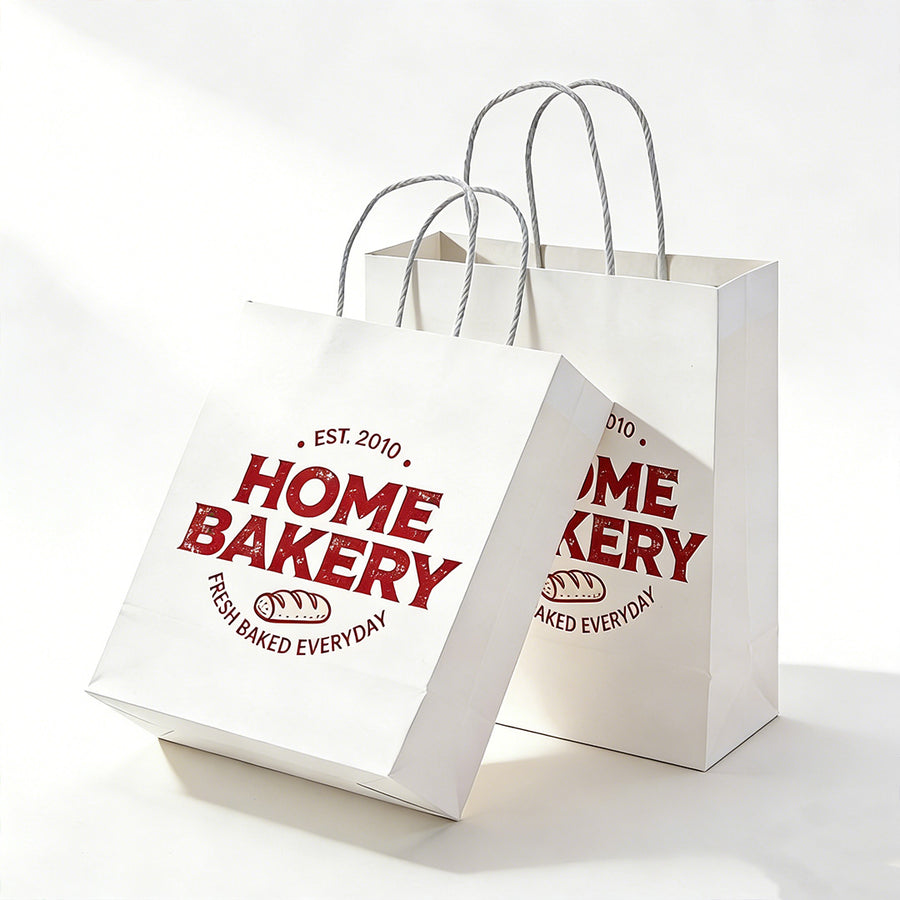 Custom Twisted Handle Paper Bags