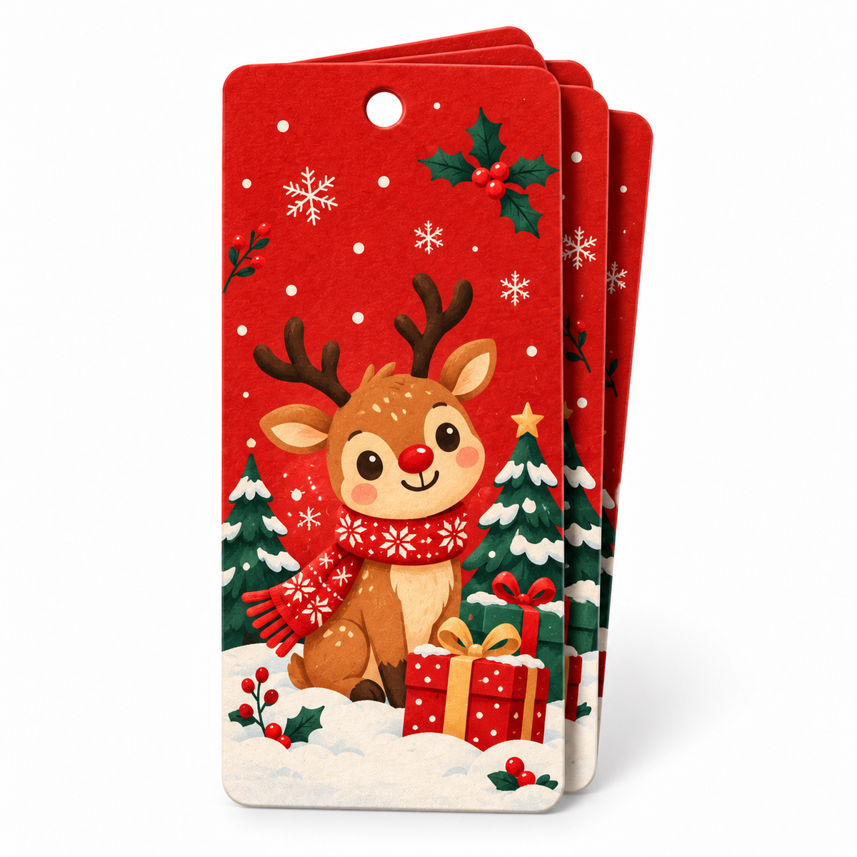 Custom Christmas Hang Tags