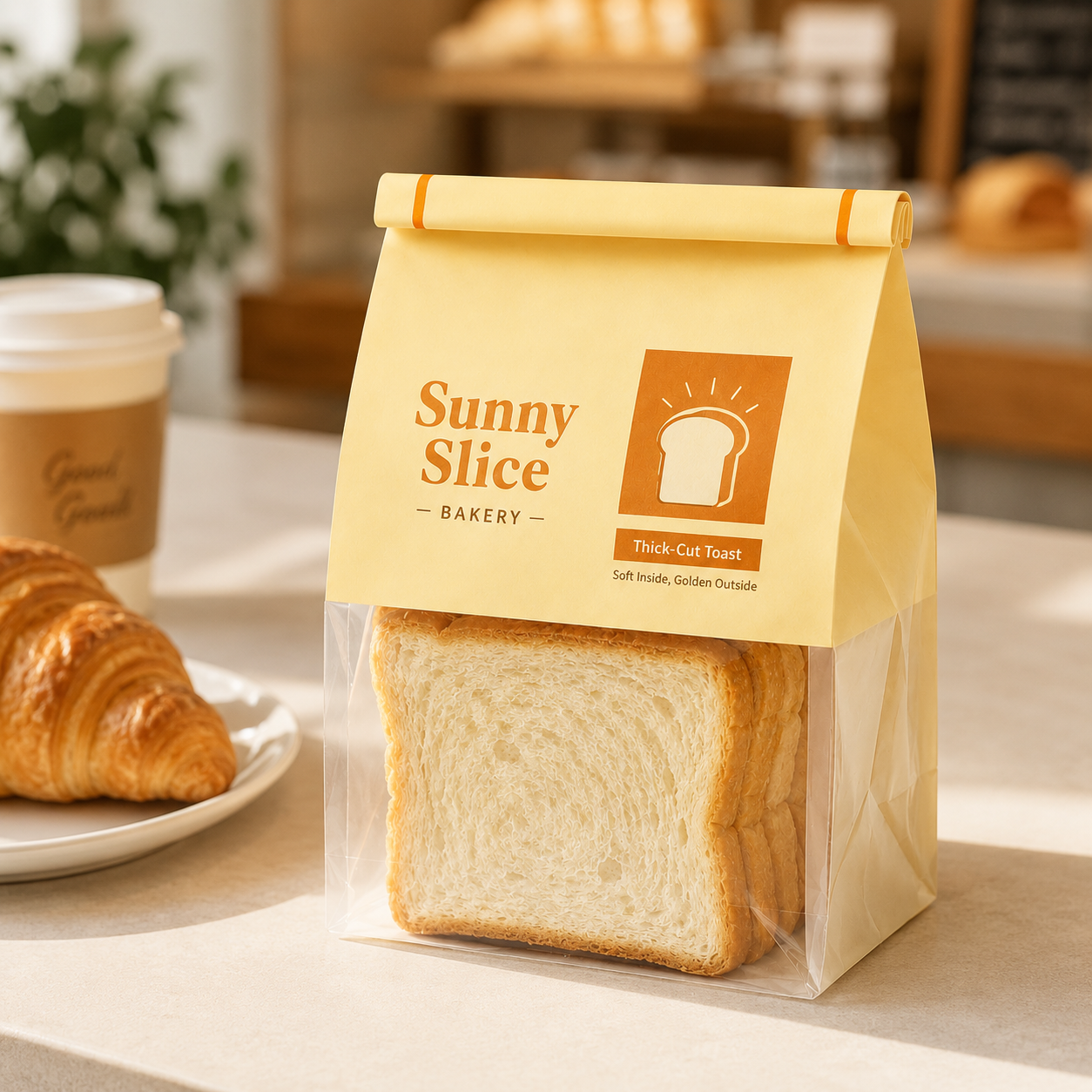 Gusseted Bread Bag