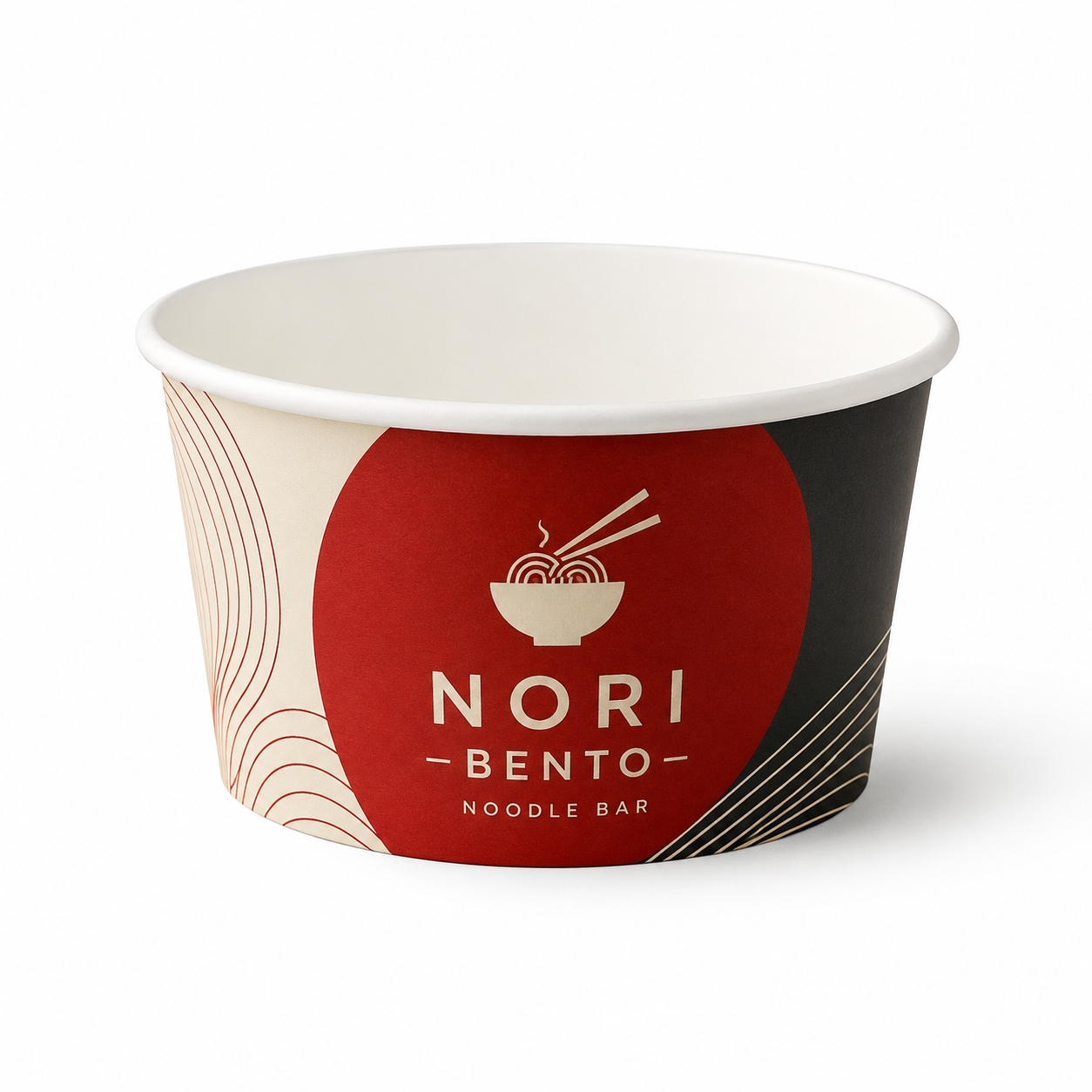 12 oz Custom Recyclable Ice Cream And Food Cups