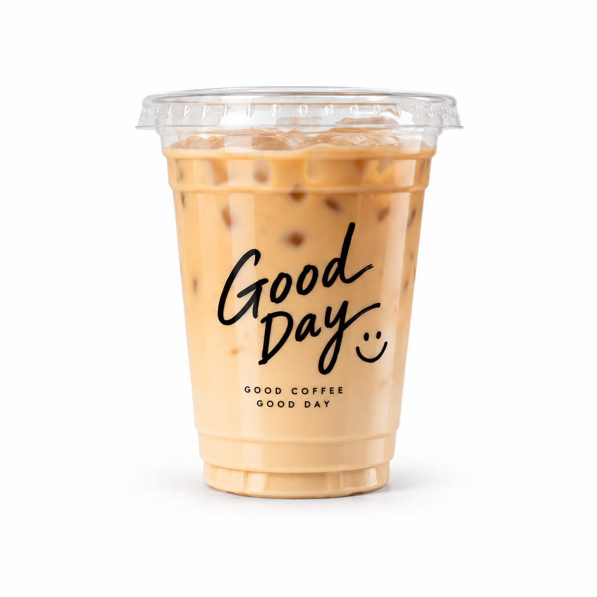 12 oz Custom Recyclable Plastic Cups with Lids