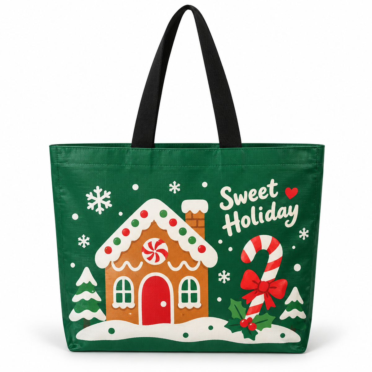 Custom Christmas Woven Bags
