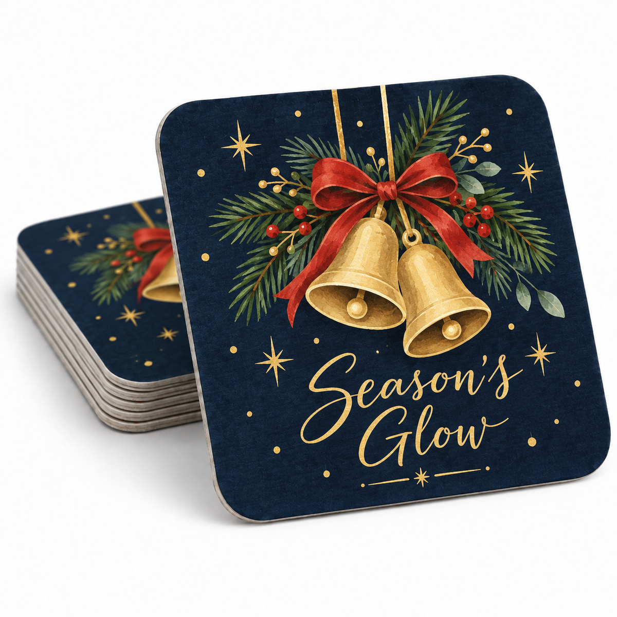 Custom Christmas Coasters