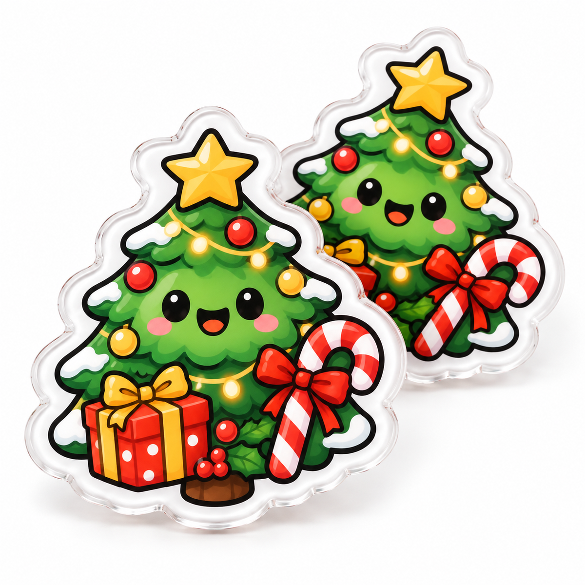 Custom Christmas Fridge Magnets