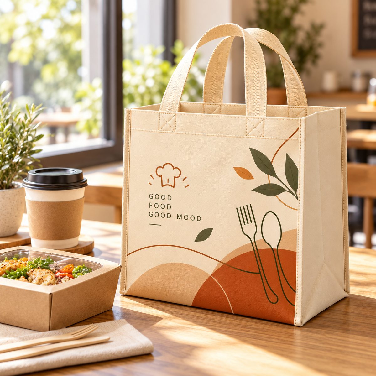 Custom Non-Woven Tote Bags