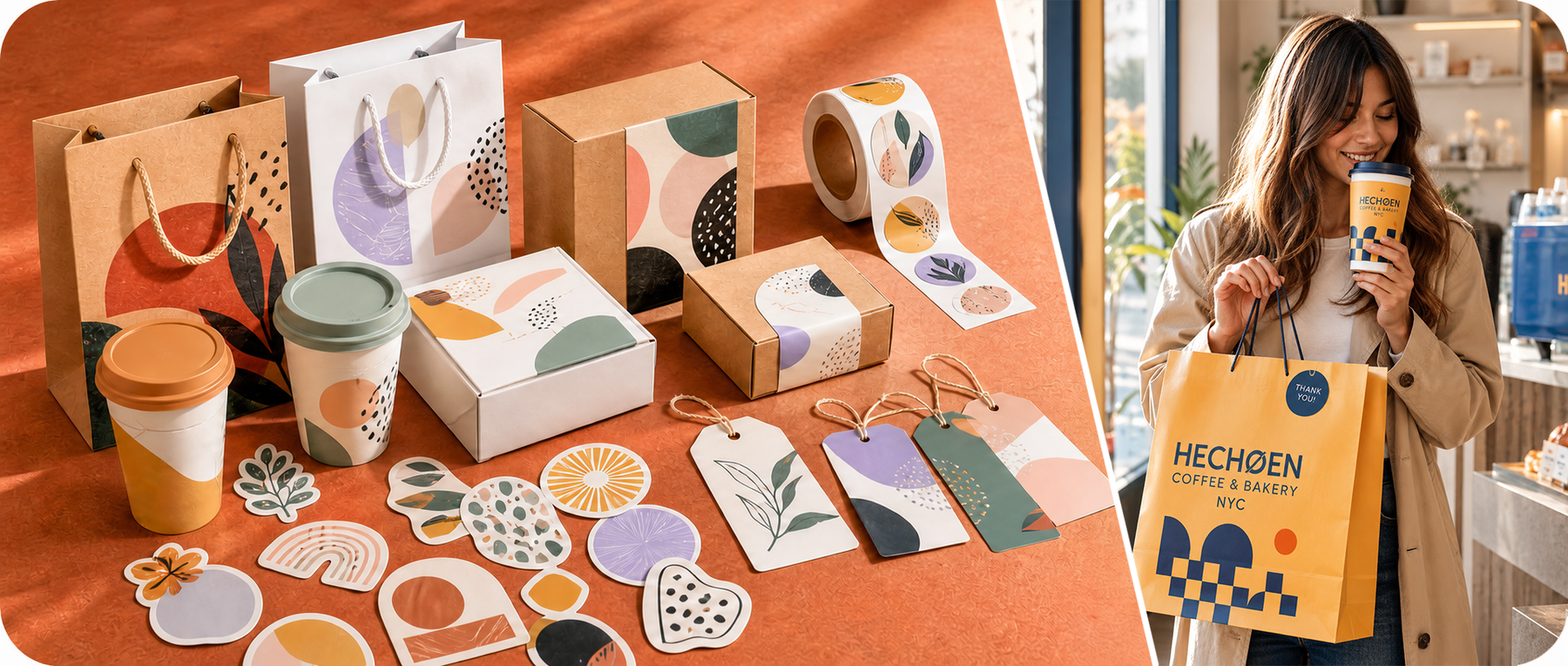 Custom stickers and labels for