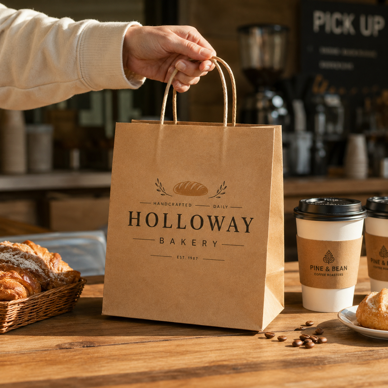 Reinforced Kraft Paper Bag