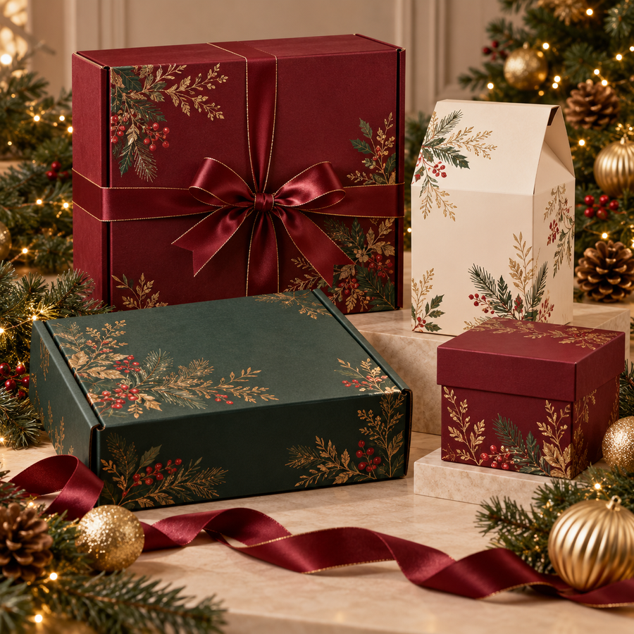 Christmas Custom Packaging & Print Ideas