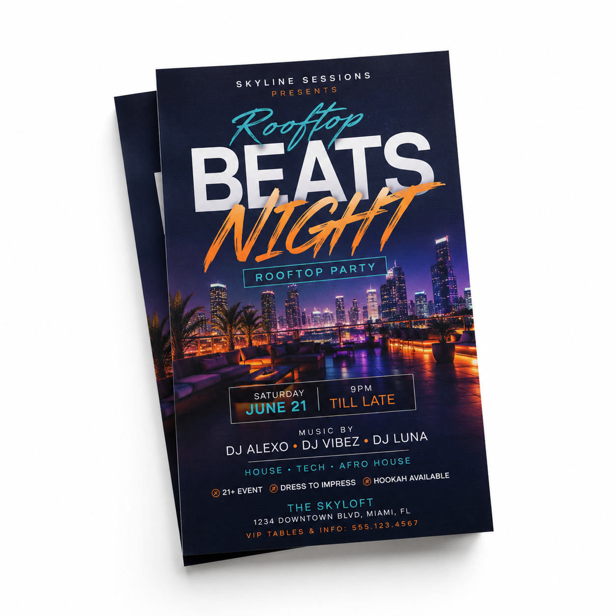 Custom Club Flyers
