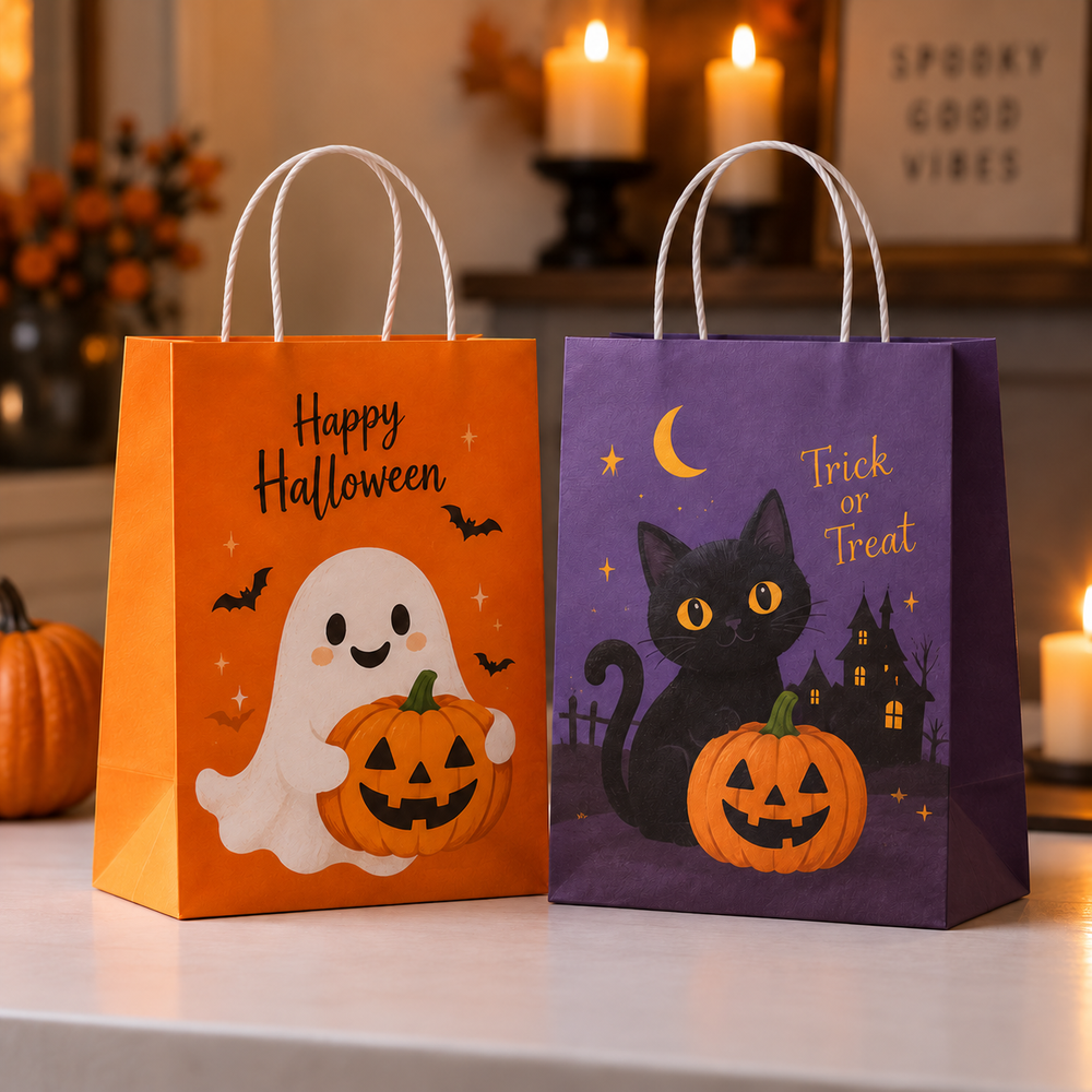 Halloween custom food cups