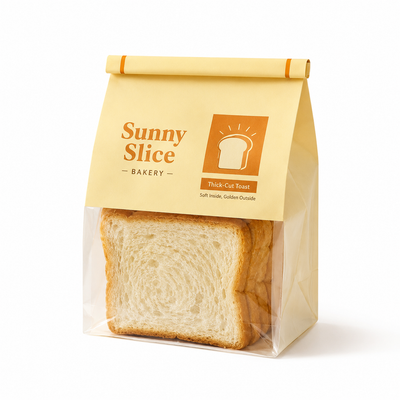Gusseted Bread Bag
