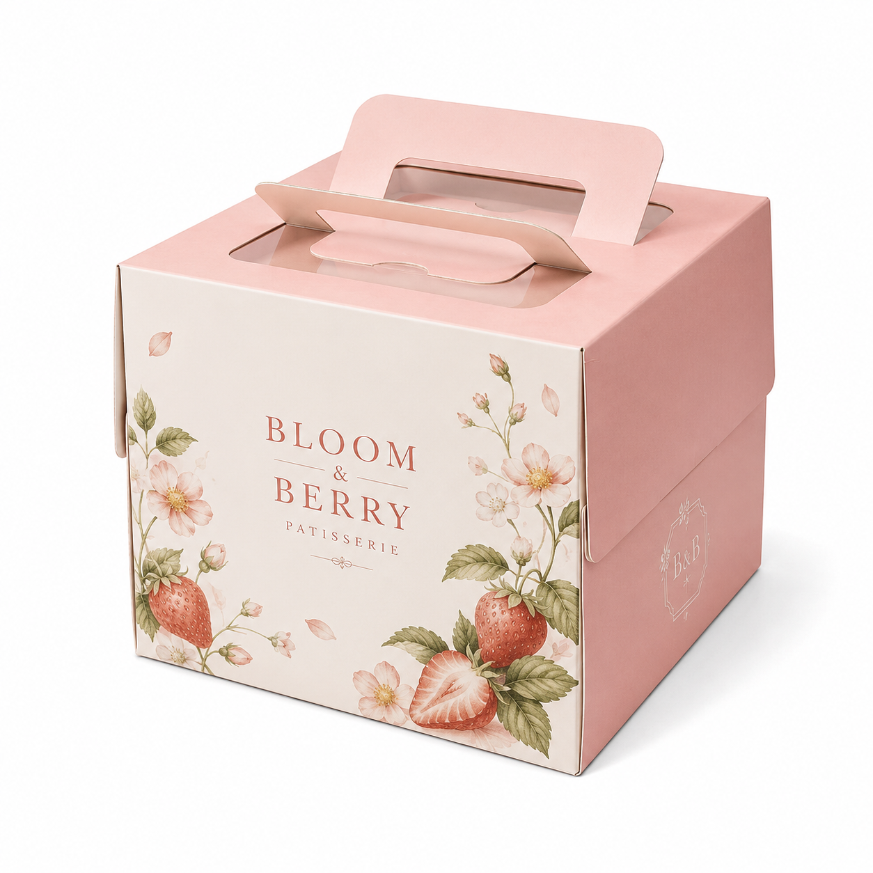 Handheld Cake Takeout Box