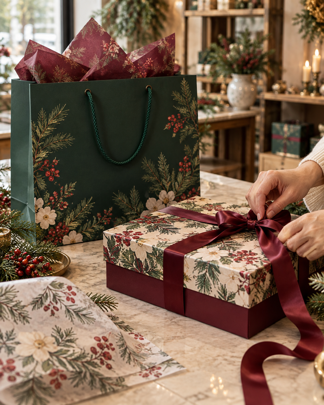 Christmas Custom Packaging & Print Ideas